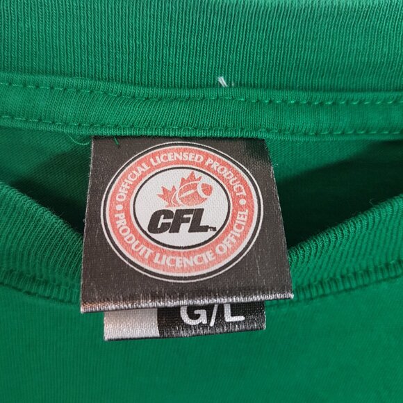 Saskatchewan Roughriders Kids Tee Shirt Large US L CFL Football Unisex Boy Girl - Picture 3 of 10